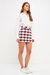 Plaid Mini Skirt