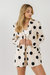 Polka-Dot Blazer - Ivory