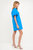 Puff Sleeve A line Shift Mini Dress