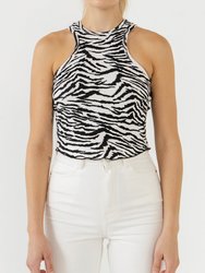 Raw Cut Out Printed Tank