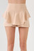 Ruffle Layered Mini Skort