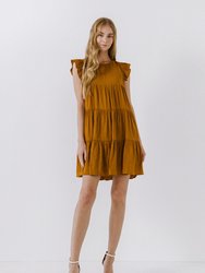 Ruffled Tiered Dress