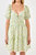 Shirred Waist Milkmaid Mini Dress