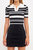 Short-Sleeve Polo Mini Dress