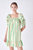 Stripe Babydoll Dress - Beige/Green