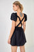 Suspender Back Mini Dress