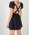 Suspender Back Mini Dress