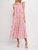 Sweet Gingham Tiered Maxi Dress - Pink