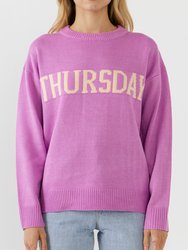 Thursday Motif Sweater
