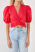 Twist Detail Top - Red