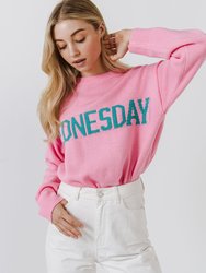 Wednesday Motif Sweater