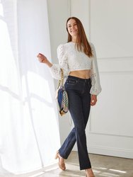 High Rise Classic Bootcut Jeans