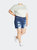 High Rise Heavy Destructed Mid length Short Plus Size - Dark Blue