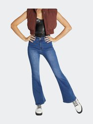 Super High Rise 5-Pocket Flare Jeans - Medium