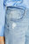 Super High Rise Boyfriend Jeans With Cuffed Hem - Light Blue