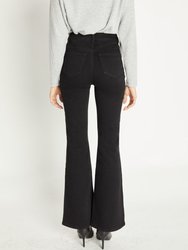 Super High Rise Classic Flare Jeans - Black