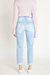 Super High Rise Mom Jeans With Cuffed Hem - Light