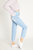 Super High Rise Mom Jeans With Cuffed Hem - Light