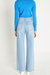 Super High Rise Wide Leg Jeans - Light Blue