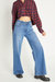 Super High Rise Wide Leg Jeans - Medium Blue