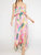 Away We Go Patterned Maxi Dress - Pink Floral