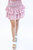 Beach Party Ruffled Skort In Pink