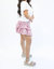 Beach Party Ruffled Skort In Pink