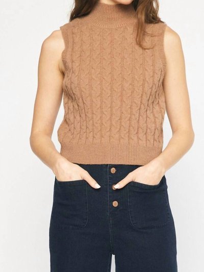 entro Cable Knit Sweater Vest product