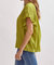 Chartreuse Ruffled Top