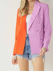 Cherry Bubblegum Blazer - Pink