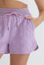 Cloud Shorts In Lavender