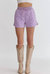 Cloud Shorts In Lavender