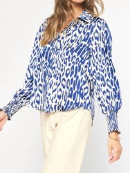 Collared Button Up Top