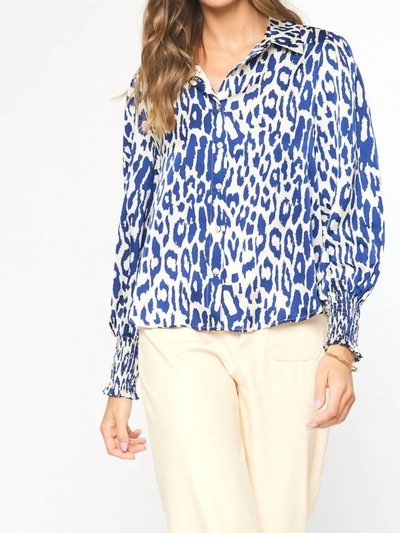entro Collared Button Up Top product
