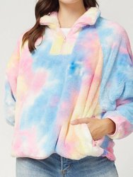 Cotton Candy Pullover - Tie-Dye Print
