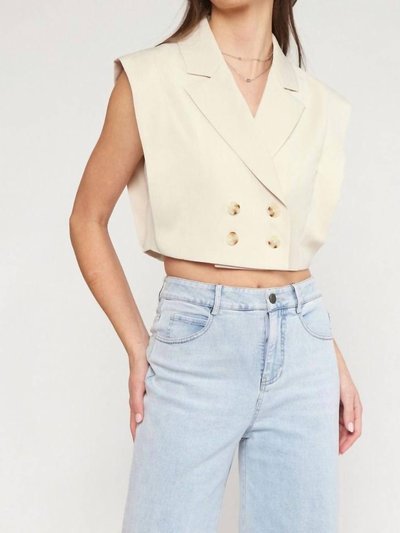 entro Double Breasted Cropped Vest product