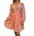 Floral Cutout Dress - Blush