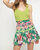 High Waisted Skirt In Multi - Multi