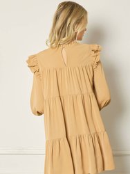 Jess Tiered Long Sleeve Dress