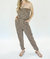 La Bound Strapless Jumpsuit In Cheetah - Cheetah