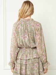 Mini Floral Print Dress