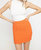 Pucker Up Skirt In Tangerine