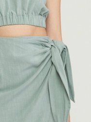 Sarong Midi Skirt