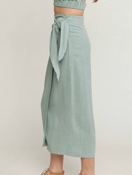 Sarong Midi Skirt