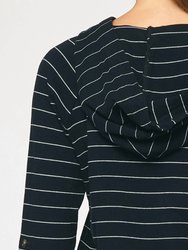 Striped Hooded Sweatshirts