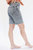 The Becca High Waist Denim Shorts In Medium Wash