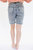 The Becca High Waist Denim Shorts In Medium Wash