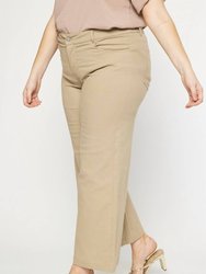 Wide Leg Pants - Plus