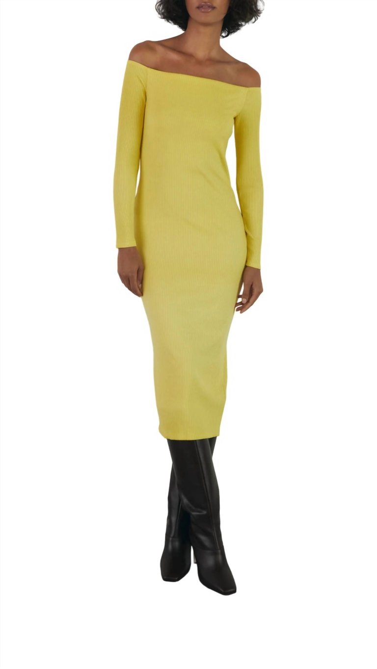 A Coste Dress - Yellow