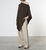 Enza Costa Cashmere Poncho In Saddle Brown